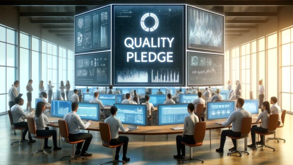 Nu ne este frică de asumarea responsabilității și ne-am dedicat Quality Pledge (Promisiunea de Calitate)